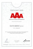 certifikát AAA